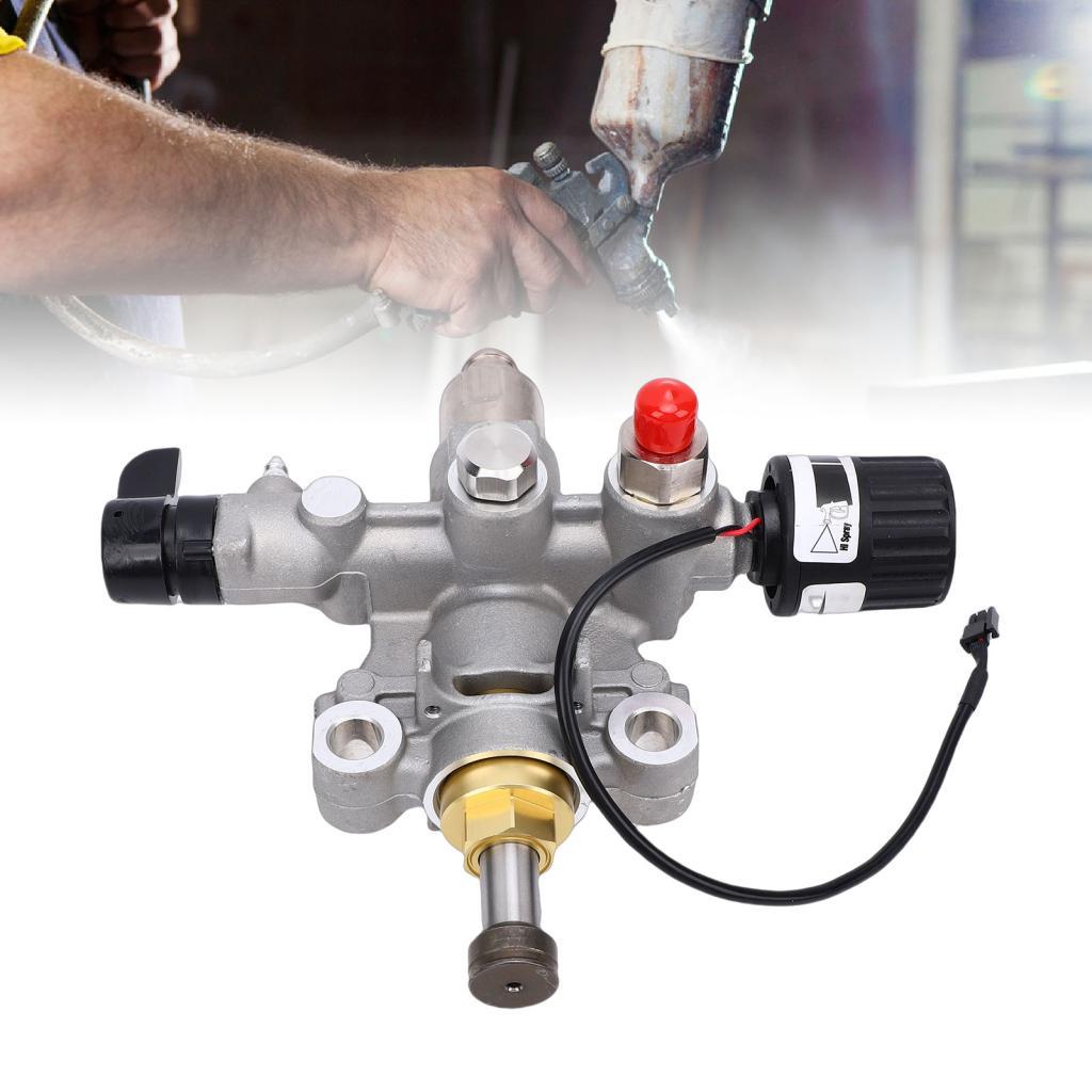 Living_storm-th ชุดปั๊มสำหรับ Magnum ProX17 ProX19 Airless Paint Sprayer 17J874 17J908 ไฟฟ้าวาล์ว Pa
