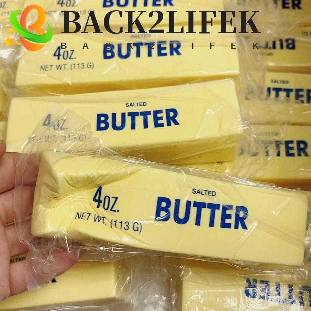 BACK2LIFEK Butter Stick ของเล่นบีบ, Anti Stress Sensory Squeeze Butter Bar, ของขวัญวันเกิดผ่อนคลายของขวัญยืด Release มือบีบ Fidget ของเล่นสําหรับ