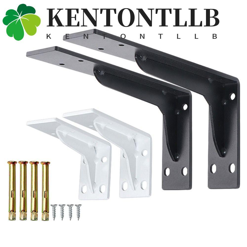 KENTONTLLB ขายึดชั้นวางลอย, ขายึดชั้นวางขาตั้งกล้องรูปตัว L 6-18IN, ชั้นวางรองรับติดผนังโหลดสูง-แบริ่ง Heavy Duty Partition Support Frame หนังสือ