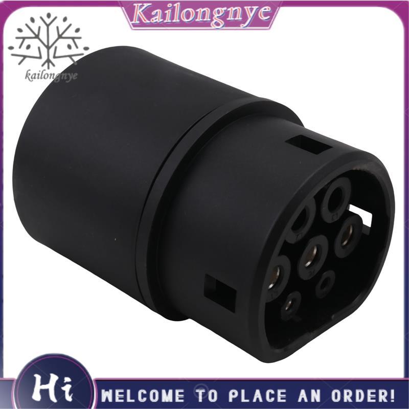 V2L Discharger สําหรับ Type2 EU Plug รถ Discharge EV อะแดปเตอร์สายเคเบิลสําหรับ Discharge V2L รถโหลด