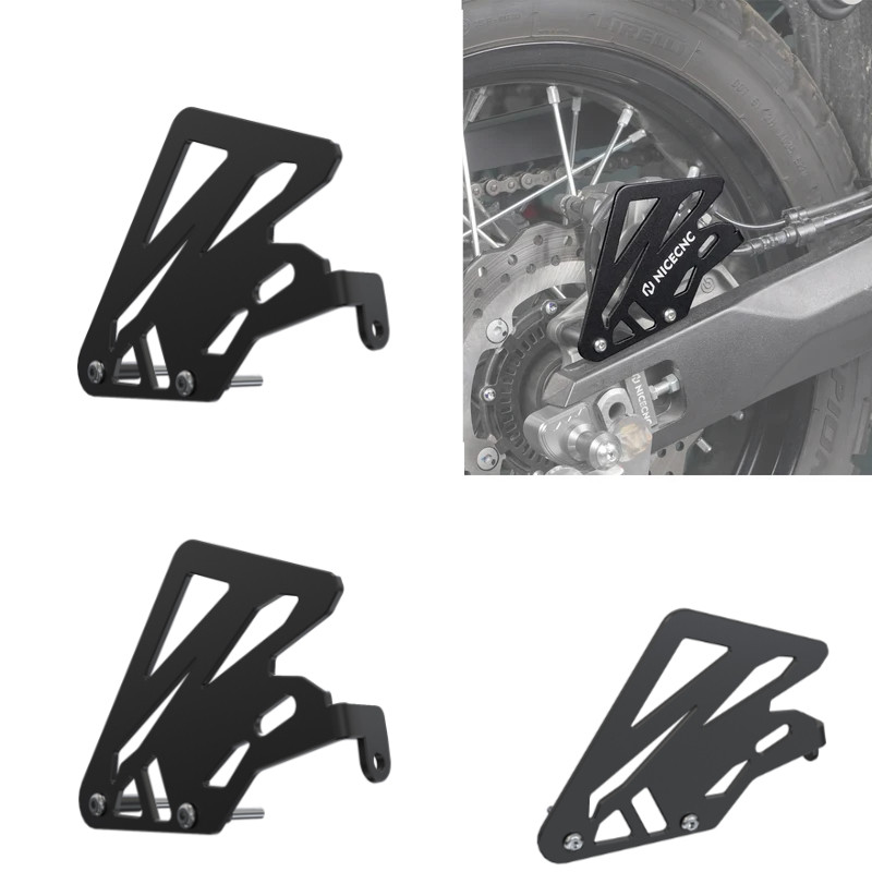 ใหม่-รถจักรยานยนต์ด้านหลัง Caliper Guard Protector สําหรับ T7 2019-2023 World Raid Rally Edition