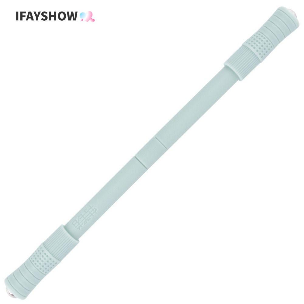 IFAYSHOW ปากกาเล่นเกมหมุนได้, ปากกาหมุนสี Morandi ป้องกันความเครียด, ปากกาหมุนเล่นเกมนิ้วกันลื่นเริ่มต้นปากกาเลี้ยวพิเศษ
