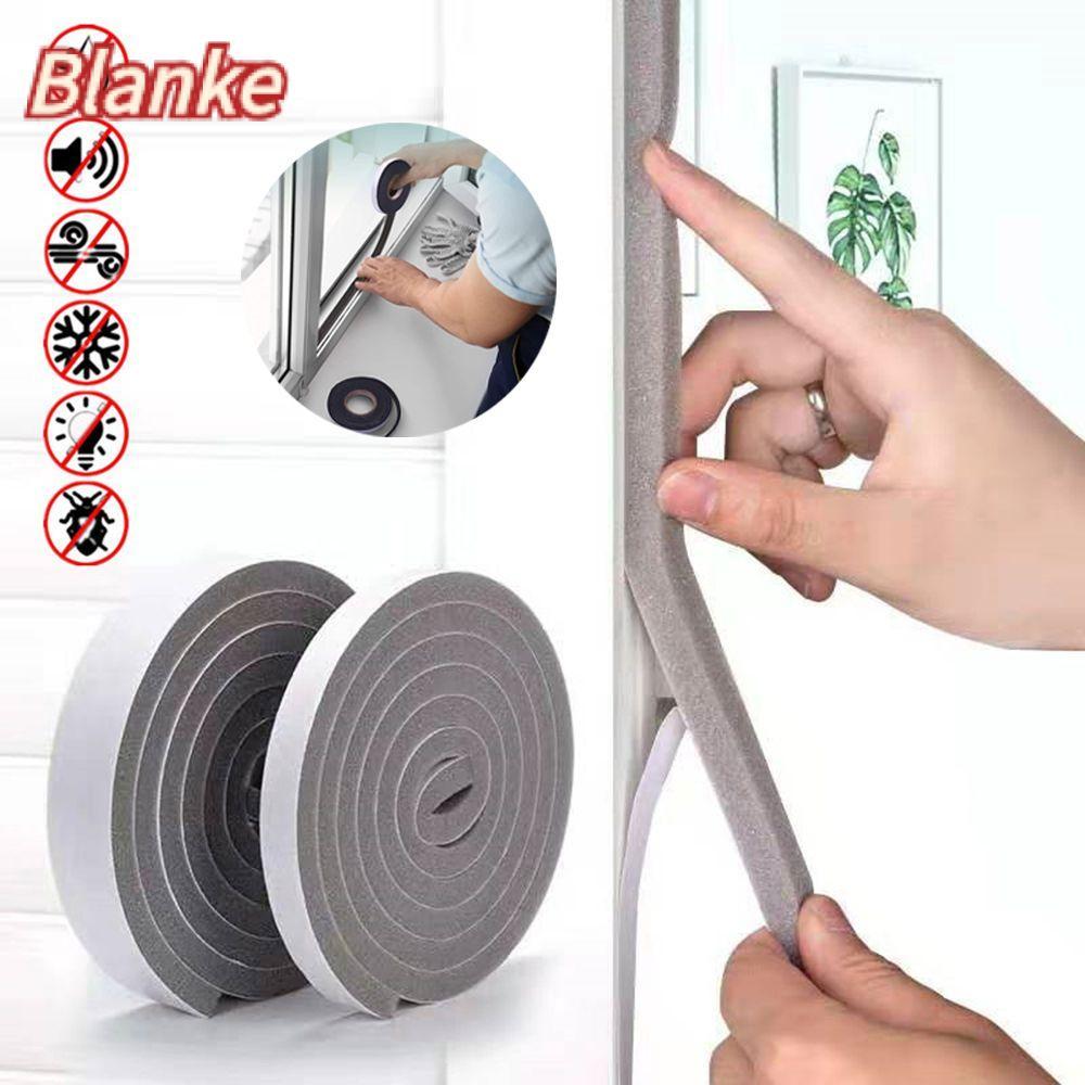 BLANKE 2M/ม้วนแถบปิดผนึกประตูหน้าต่างโฟมกันฝุ่นกันเสียงแบบมีกาวในตัว