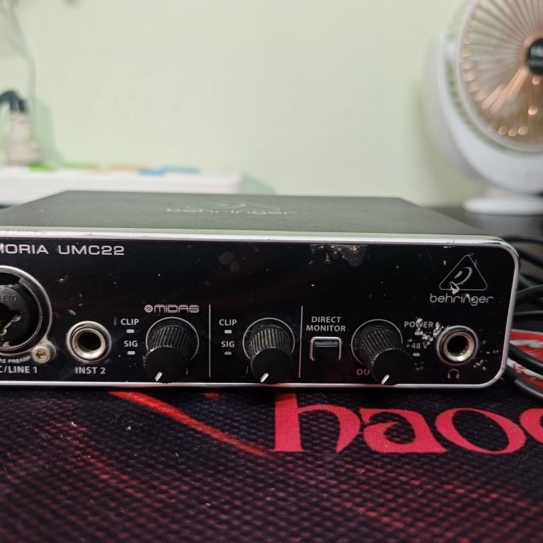Behringer U-PHORIA UMC22 ออดิโอ อินเตอร์เฟส Audio Interface (มือสอง)