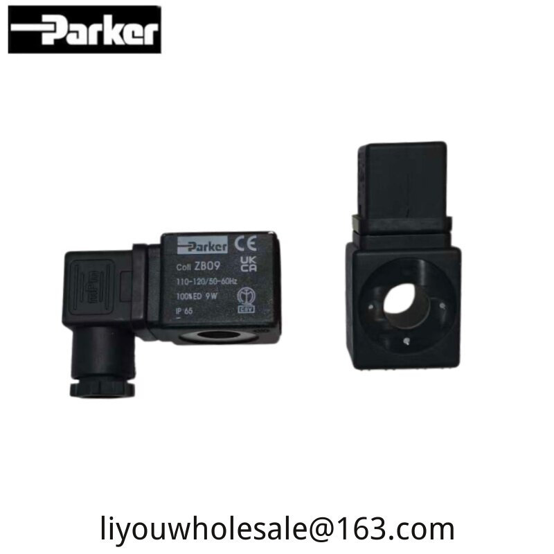 PARKER PARKER คอยล์ ZB09/9W220-230/50-60ZB12ZB14ZH14/14W โซลินอยด์วาล์วอุณหภูมิสูง