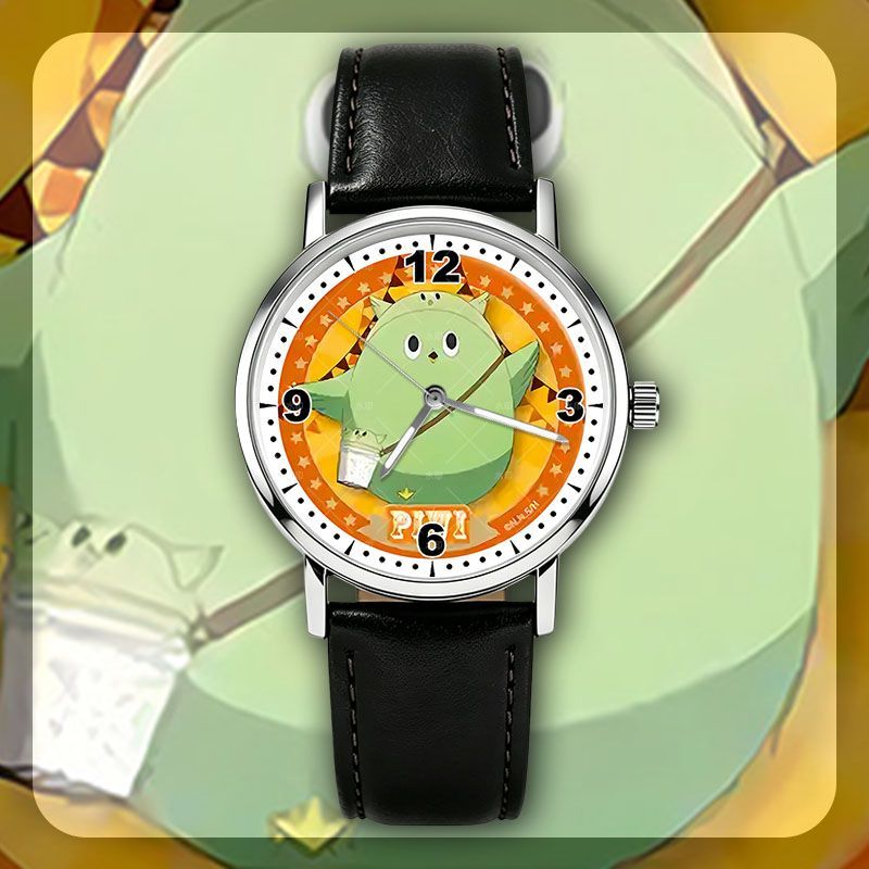 Brave Heroku Watch นาฬิกาข้อมือสองมิติอะนิเมะนาฬิกาควอทซ์ชายหญิงนักเรียนตัวชี้นาฬิกา