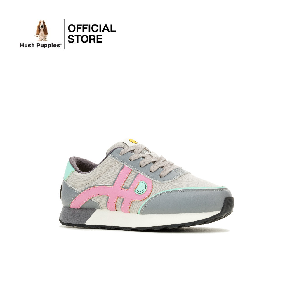 Hush Puppies รองเท้าผู้หญิง รุ่น HP IWCFB2995GP - สีเทา (รองเท้าผ้าใบแบบสวม)