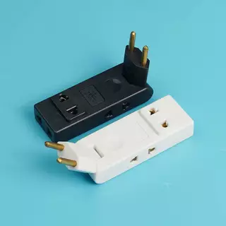 4 In 1 Wall Outlet Extension EU ไฟฟ้า Soet 180 องศาปลั๊กอะแดปเตอร์ Travel Aadapter แบบพกพา Power Converter