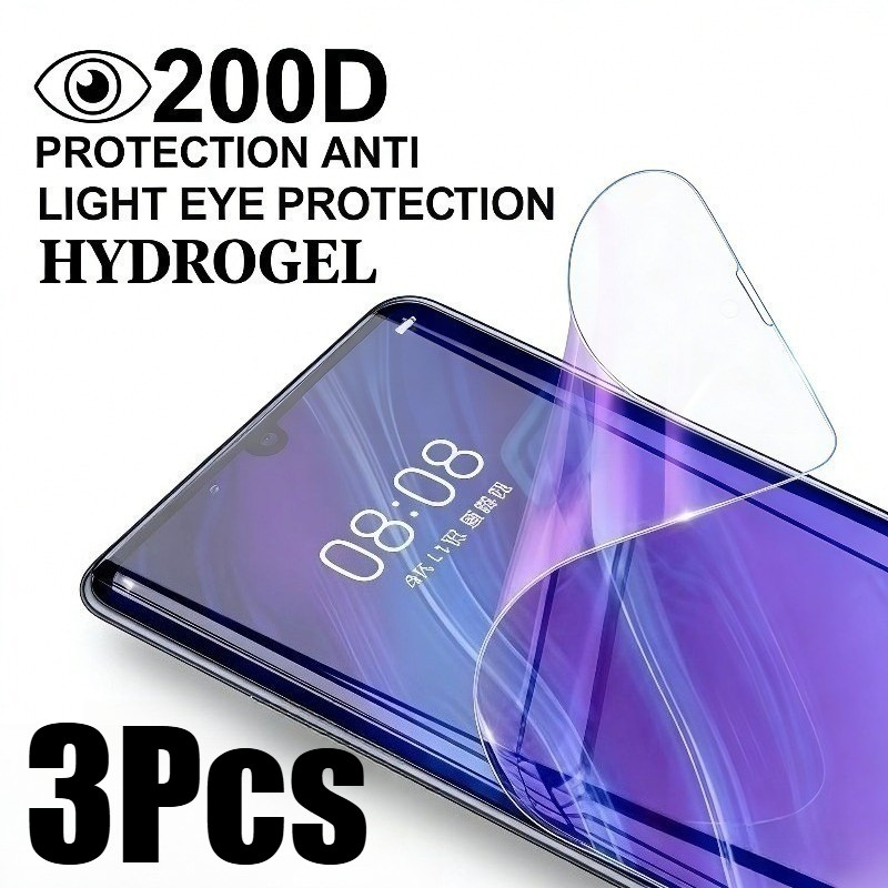3 ชิ้นคลุมทั้งหมด Anti Blue Light Soft Hydrogel ฟิล์มสําหรับ vivo T4 T4R T4x T5 T5x Lite Pro Ultra 4