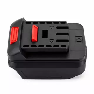 AULORAMT ตัวแปลงแบตเตอรี่ลิเธียม, อะแดปเตอร์แบตเตอรี่ 18V 2 in 1, อะแดปเตอร์แปลงพลาสติกอะแดปเตอร์เครื่องมือไฟฟ้าสําหรับ Makita
