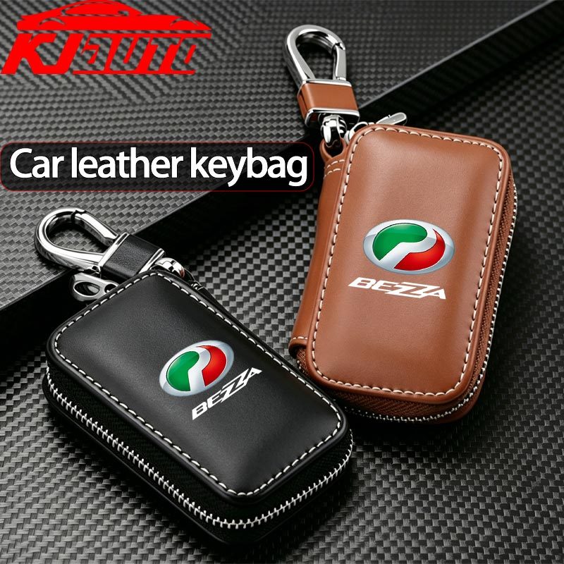 Perodua Bezza หนังกุญแจรถป้องกัน Auto Key Fob ฝาครอบสําหรับ Bezza B300 D63D 16-19 B300 Facelift20-25