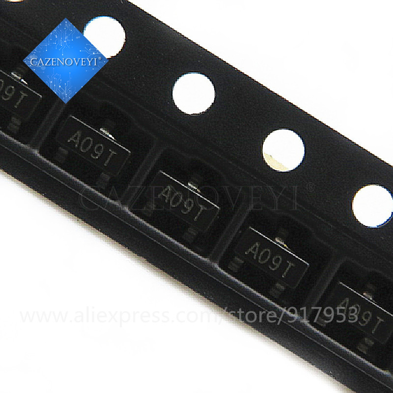 ชิป AO3400A AO3400 A09T SOT-23 100 ชิ้น
