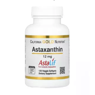 [มีร้านเดียว] AstaLif® California Gold Nutrition® สาหร่ายแดง 30/120 Soft