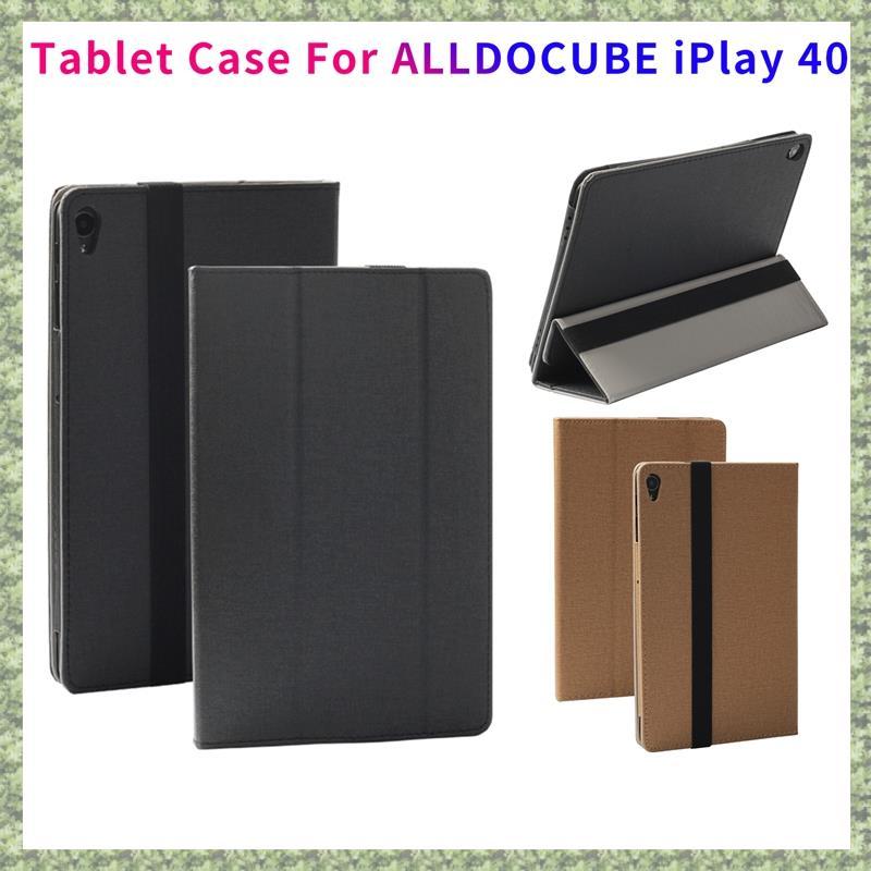 (CZGL) เคสแท็บเล็ตสําหรับแท็บเล็ต IPlay40 10.4 นิ้วซองหนัง PU Flip Case Cover สําหรับ CUBE 40