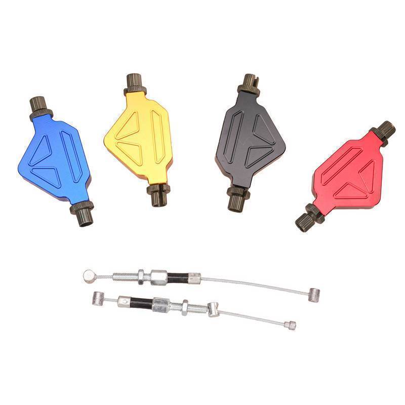 Onetimingstar Universal รถจักรยานยนต์ Easy Pull Clutch System Stunt Lever ดึงสาย Off-road Dirt Pit B