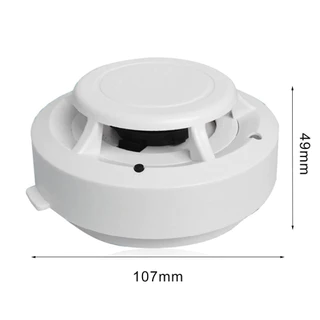 เครื่องตรวจจับควัน เครื่องตรวจจับเพลิง เซ็นเซอร์ควันไฟฟ้า พร้อมแบตเตอรี่