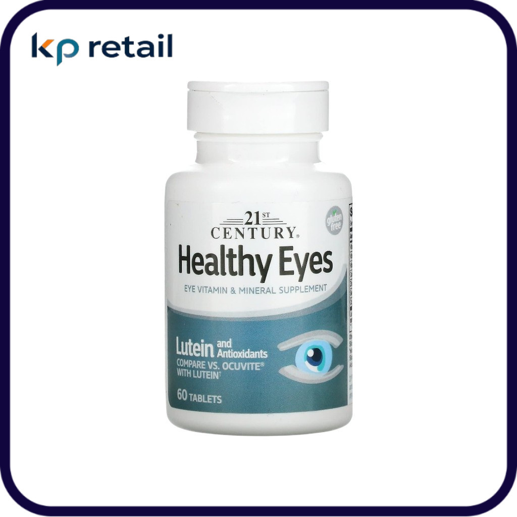 21st Century, Healthy Eyes, Lutein and Antioxidants, 60 Tablets
