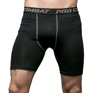 กางเกงรัดกล้ามเนื้อ ขาสั้น PRO COMBAT สำหรับออกกำลังกาย กีฬาฟุตบอล บาสเกตบอล วิ่ง