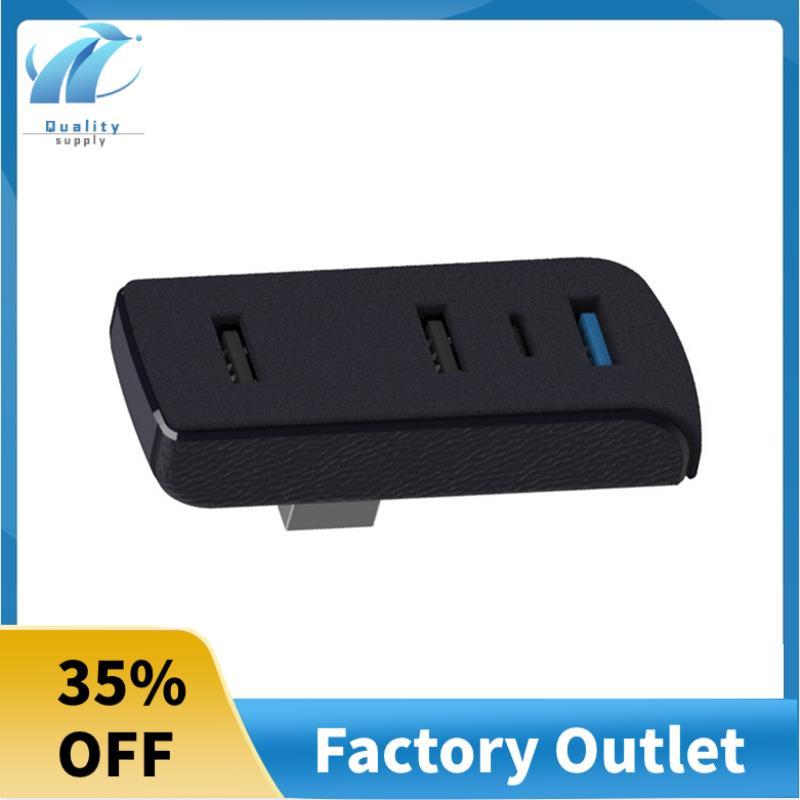 พอร์ตฮับ USB รถ 4-In-1 USB Extender Charger กล่องถุงมือ Docking Station สําหรับรุ่น 3 Y 3 + Y