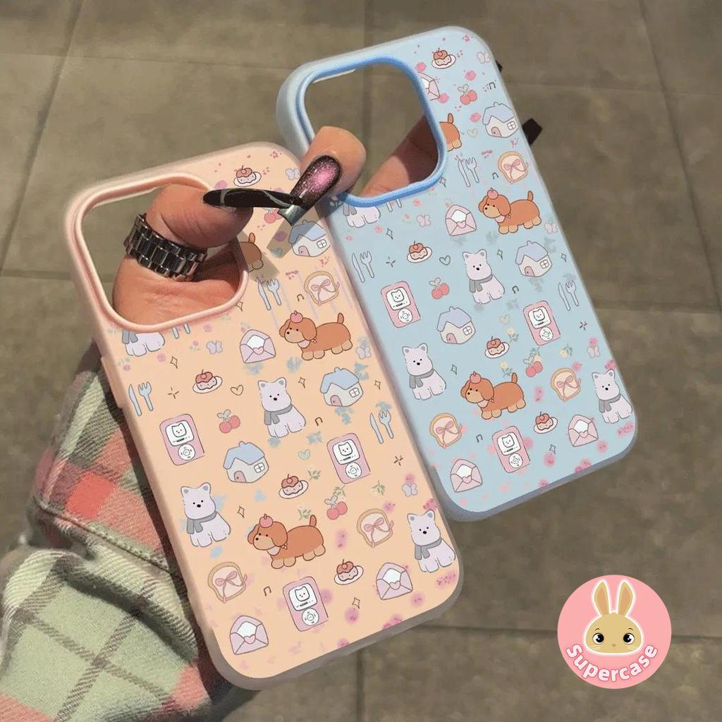 การ์ตูนสุนัขขนมเคสโทรศัพท์สําหรับVivo V60 Lite V50 Lite V50E V40 Pro SE Lite IDN V30 Pro SE 5G V29E 