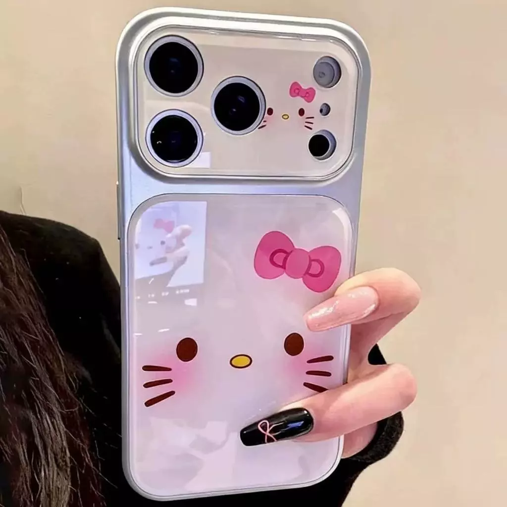case iphone 16 case iphone 16 pro max ทันทีเปลี่ยน17ขนาดใหญ่Windowsน่ารักKTแมวสาวหัวใจเหมาะสําหรับApple 17Promaxเคสโทรศัพท์Iphone16Promaxสไตล์ใหม่15Plusกันกระแทก14pmป้องกันกรณี13ผู้หญิง12รวมทุกอย่าง11