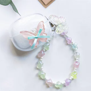 สําหรับ UGREEN HiTune S3 S5 S8 กรณี ClipBuds Pro / T3 Pro / T6 T6S / H5 H6Pro น่ารักผีเสื้อ Soft TPU ฝาครอบป้องกันโปร่งใสพร้อมจี้สีชมพู