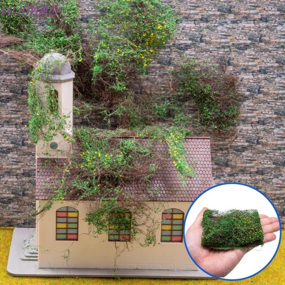 HUIMAO จําลอง Vines, Vine Vegetation Railroad ทิวทัศน์ Vine ฉากวัสดุ, เด็กที่สมจริง Static พืชสีเขีย