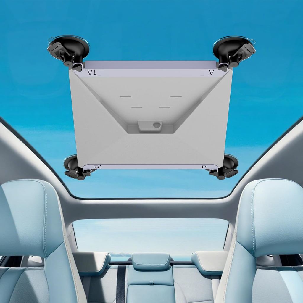 Mwin Starlink Mini Vacuum Mount สําหรับรถยนต์, Starlink Mini Accessories Kit 2 ถ้วยดูดเปลี่ยนได้, กล
