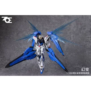 1/100 HUAN BIAN ค่าย ZOE โครงในโลหะ Alloy มี effect part ปีกฟ้าใส Made in China Phantom Transformation