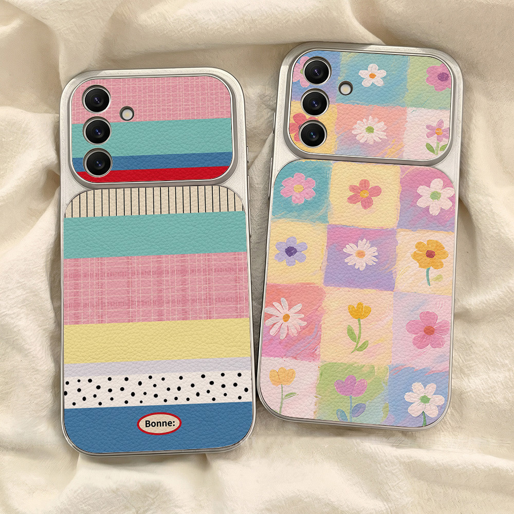 เคสโทรศัพท์สุดหรูสำหรับ For Samsung A07 A56 A17 A05S A55 A36 A15 A54 A06 S25 S26 Ultra S24 FE เคสโทรศัพท์กันกระแทกน่ารัก