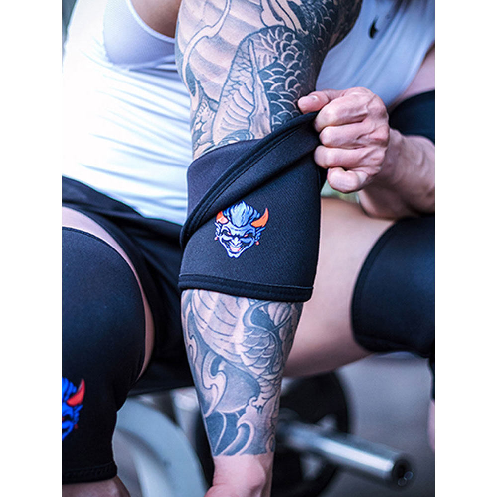 Devil Fitness Sports Bench Press Support Elbow Pad Compression Elbow Sleeve Protect Elbow Joint Comp