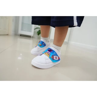 Bata บาจา รองเท้านักเรียนพละ ช่วงอายุ 3 - 5 ปี สายปรับขนาดได้ สำหรับเด็กผู้ชาย รุ่น Galaxy สีขาว รหัส 1411901