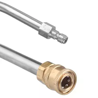 Yiwuyuanvb] อัพเกรดเครื่องซักผ้า Lance 1/4 นิ้ว Qui Connect Power Washing er เครื่องซักผ้าแรงดันสูง Extension Rod Telescoping ใหม่