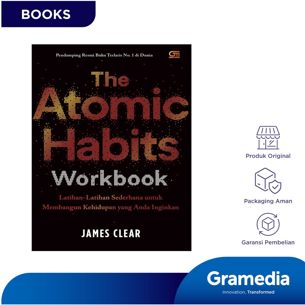 หนังสือแบบฝึกหัด Atomic Habits (James Clear)