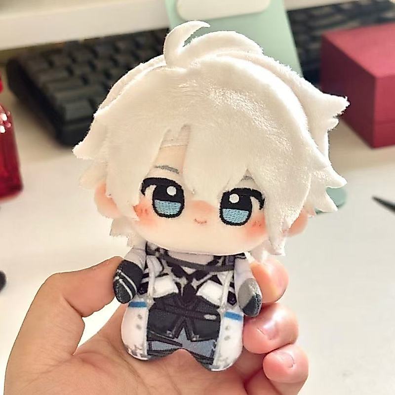 Honkai: Star Rail/Phainon/Mydeimos/Mydeimos 10 ซม.ตุ๊กตาผ้าฝ้ายตุ๊กตาตุ๊กตาจี้ขนาดเล็ก/สุนัข