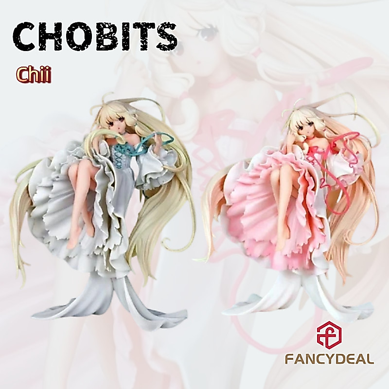 Chobits Chii Elda PVC Figure ปกติ Color & Alternate Color Ver. เครื่องประดับตั้งโต๊ะสาวอนิเมะชนิดบรร