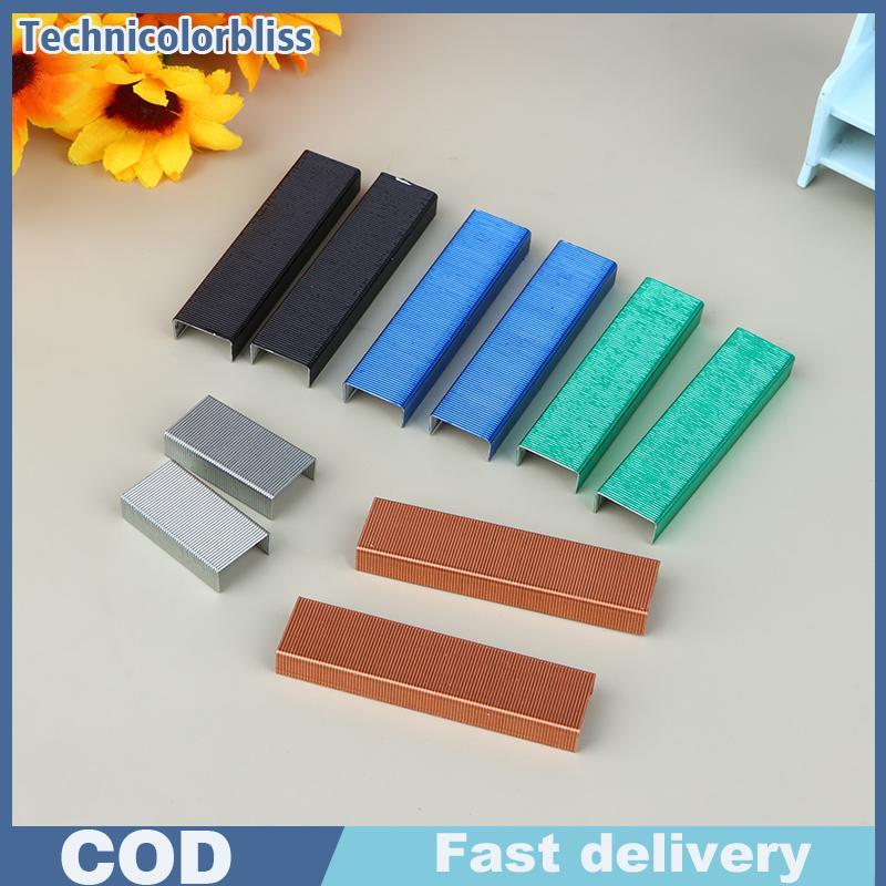 Tcbs 26/6 ลวดเย็บกระดาษ Pin 1000 ชิ้น/กล่องโลหะสํานักงานมาตรฐานเย็บกระดาษลวดเย็บกระดาษ 26/6 เครื่องเข้าเล่มโรงเรียนอุปกรณ์ Bliss