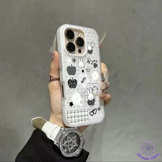 เคส 2in1 Miffy สติกเกอร์ป้องกันฮิต Samsung A36 A06 S22 A07 A56 A03 A26 S25 S23 Ultra S24FE A26 A17 A16 A55 A35 A05s A15