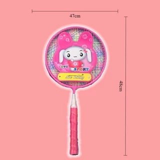 อุปกรณ์กีฬา แบดมินตันของเด็ก ไม้แบดมินตัน ลูกขนไก่ ไม้แบดมินตันสำหรับเด็กประถมศึกษา ของขวัญวันเด็ก ส่งแบดมินตัน
