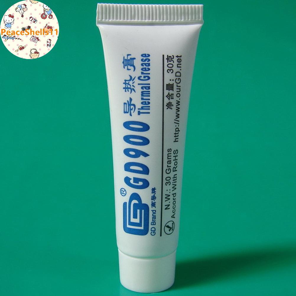 PeaceShells GD900 จาระบีนําความร้อนวางซิลิโคนพลาสเตอร์ระบายความร้อนสําหรับ CPU VN