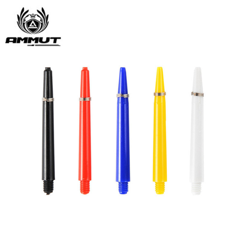 AMMUT AMUT Professional Dart Shaft การแข่งขันไนลอน PC Dart Shaft Multi-Color อุปกรณ์เสริม