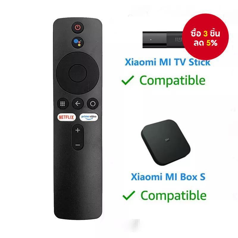 รีโมททดแทนสําหรับ Xiaomi Mi TV Stick/Mi Box 4S 4K ควบคุมเสียงบลูทูธ