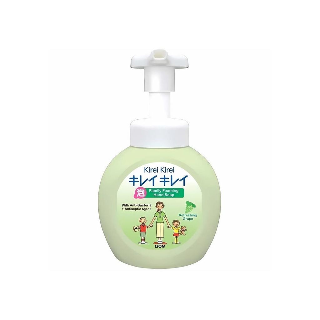 คิเรอิ โฟมล้างมือรีเฟรชชิ่งเกรฟ Kirei Grape Hand Soap 250ml.