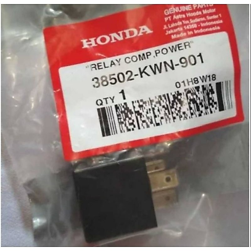 LARGE RELAY 38502-KWN-901 RELAY RILEY RILAI COMP POWER STATER BENDIK SWIT VARIO 125 150 PCX 150 BEAT