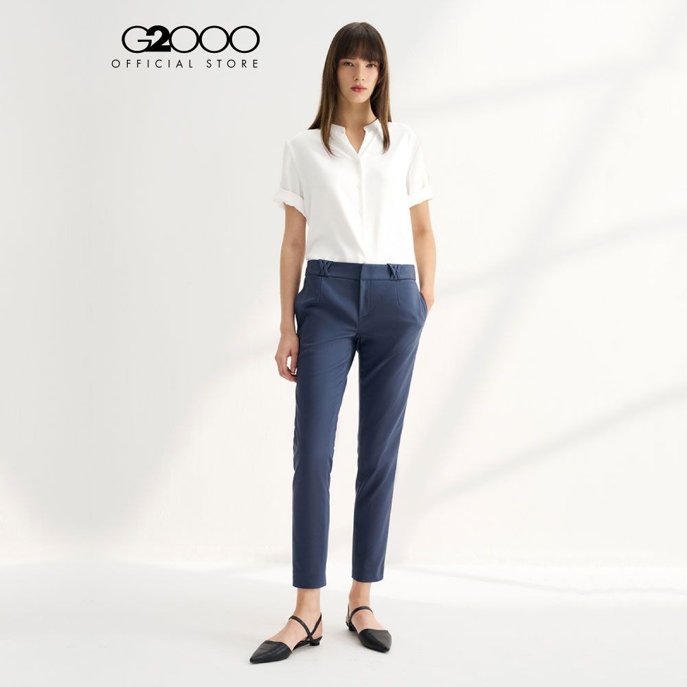 G2000 กางเกงขายาวสำหรับผู้หญิง Flare Shape ทรง Flare Shape รุ่น 5626102299 สีดำ