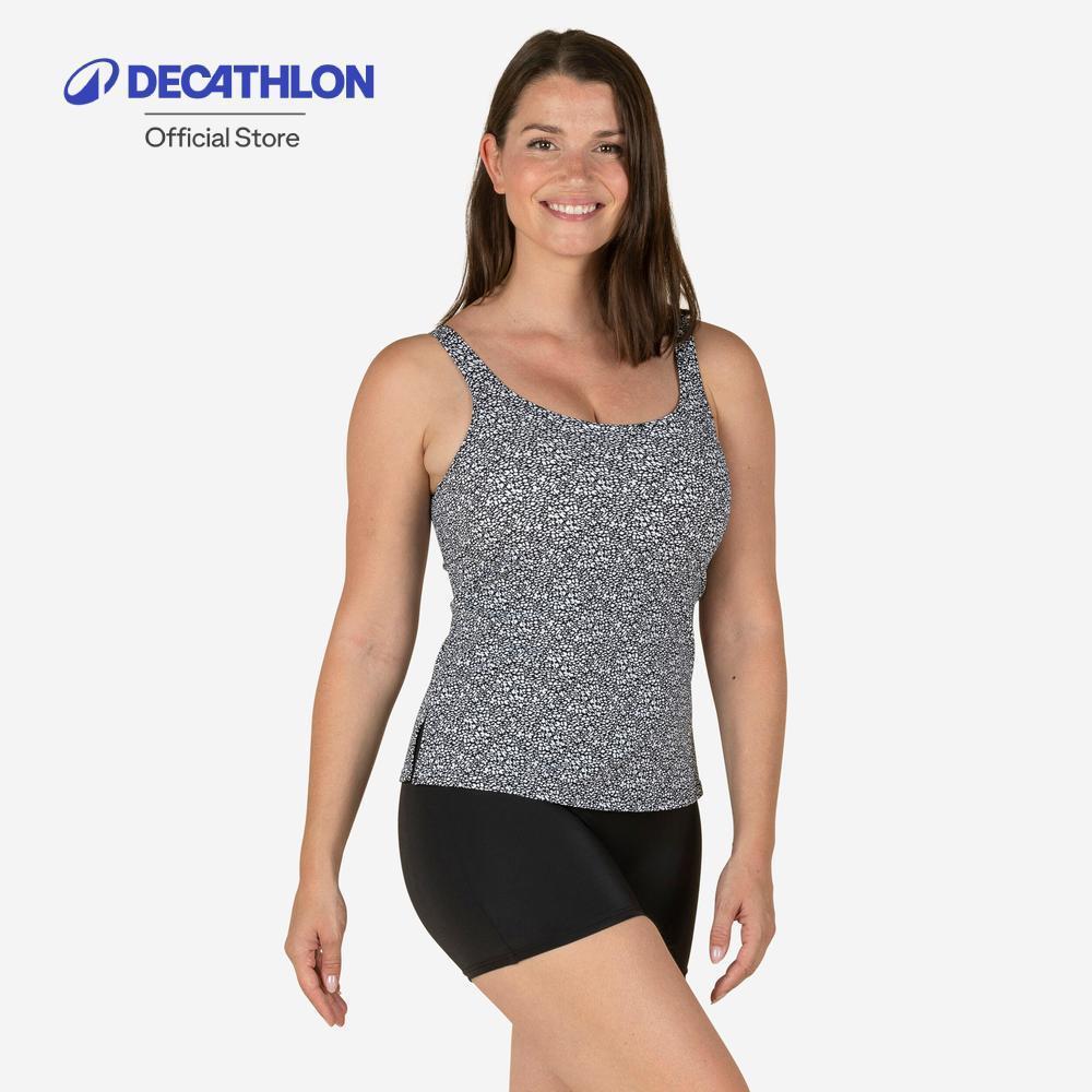 Decathlon Women’S 1-Piece Swimsuit Tankini Shorty ชุดว่ายน้ำทรงแทนกินี่ขาสั้น รุ่น Heva
