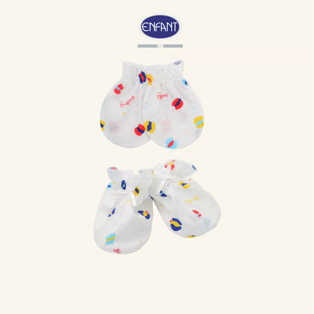 ENFANT ถุงมือ & ถุงเท้า (ขายแยกชิ้น) สำหรับแรกเกิด ED9DP0,ED9DP1