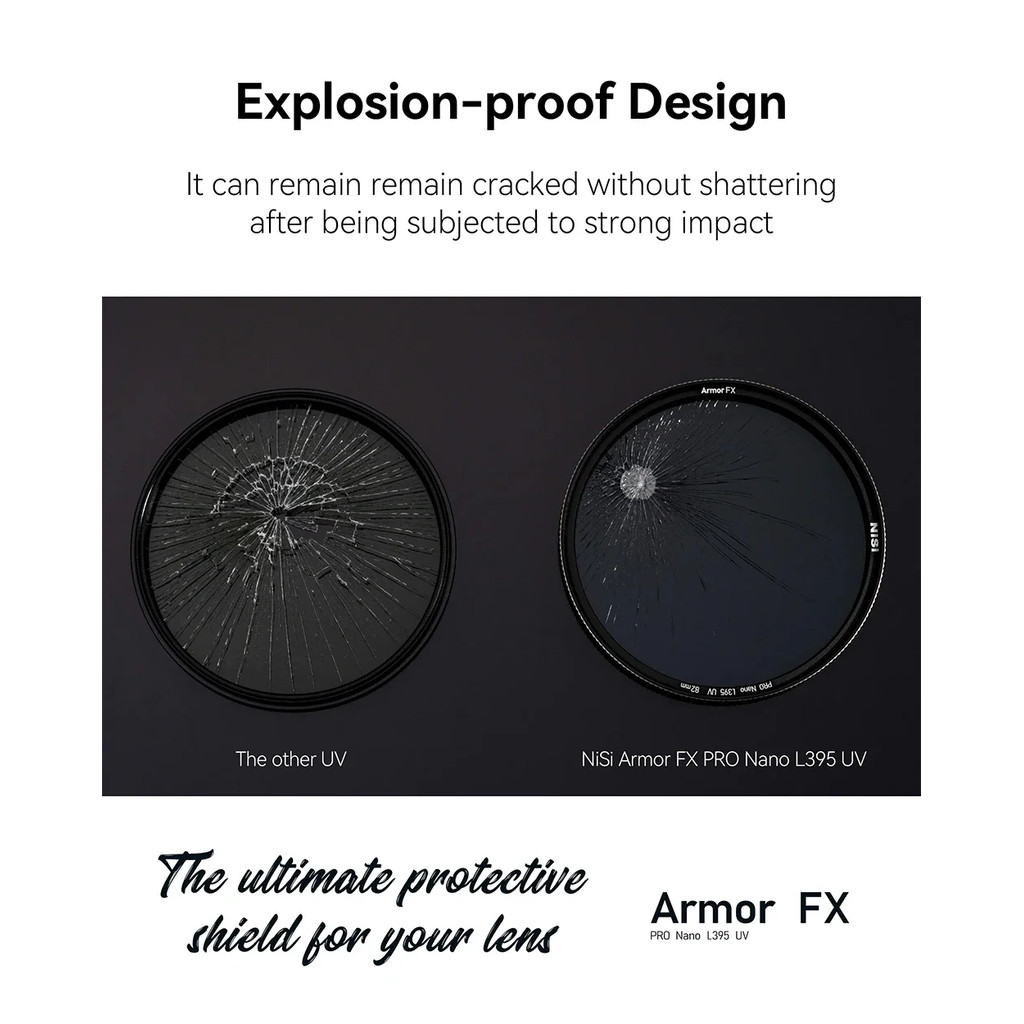 NISI Armor FX PRO Nano L395 UV Filter 39 40.5 43 46 49 52 รูปที่ 5