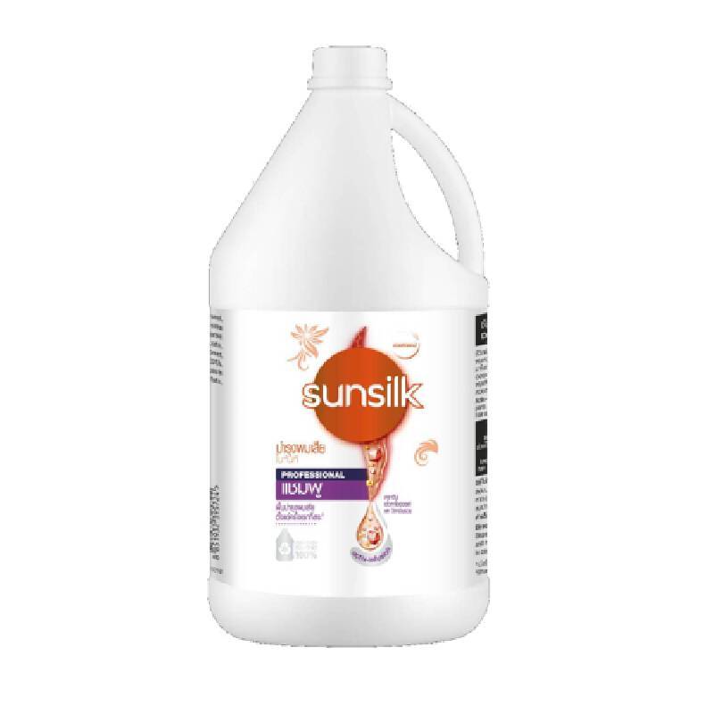 SUNSILK แชมพูสูตรผมแห้งเสีย 3.5 ลิตร
