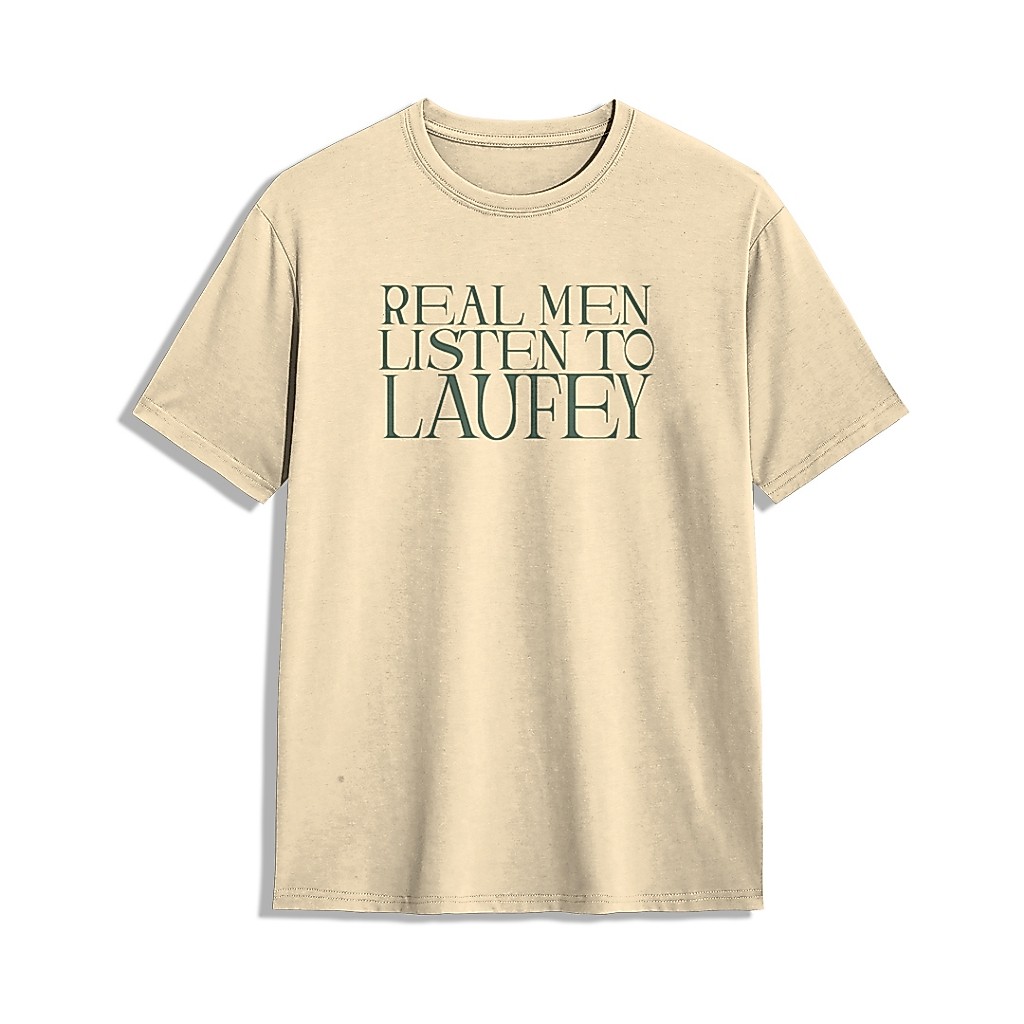Laufey T-Shirt Real Men ฟัง Laufey